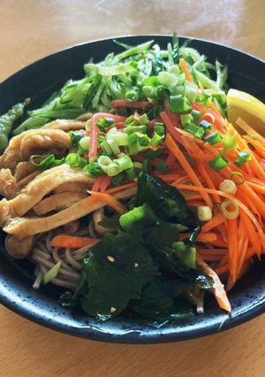 お蕎麦屋さん風☆冷やしきつね蕎麦-レシピのメイン写真
