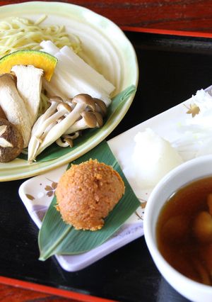 【B級グルメ】白馬つけみそラーメン（秋）-レシピのメイン写真