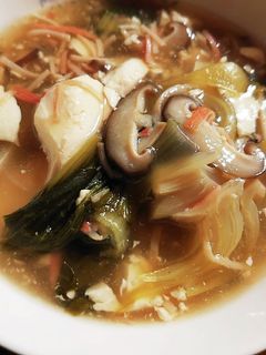 チンゲン菜と豆腐の中華風とろみ煮-レシピのメイン写真