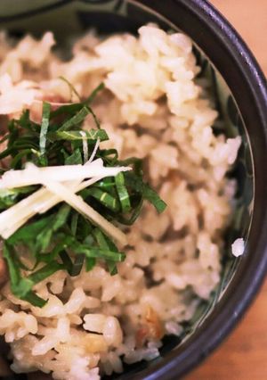 多良木Ver.鶏肉ときのこの炊き込みご飯-レシピのメイン写真