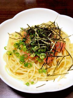 簡単たらこスパゲッティ-レシピのメイン写真