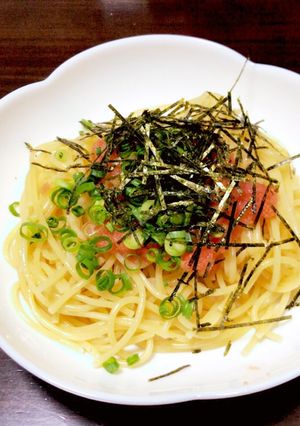 簡単たらこスパゲッティ-レシピのメイン写真