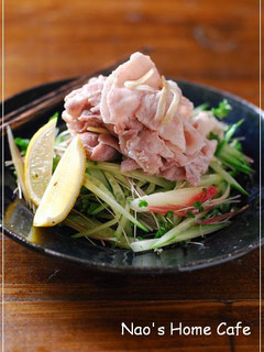 蒸し塩豚のサラダ-レシピのメイン写真