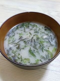 鯖缶の汁を使った味噌汁-レシピのメイン写真