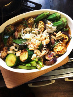 夏野菜の焼き浸し-レシピのメイン写真