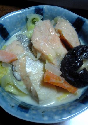 豆乳石狩鍋-レシピのメイン写真
