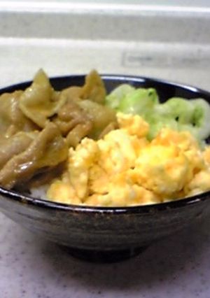 夏猫食堂のマヨ照りトンぶり-レシピのメイン写真