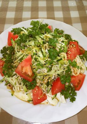 くずし豆腐のラーメンサラダ-レシピのメイン写真