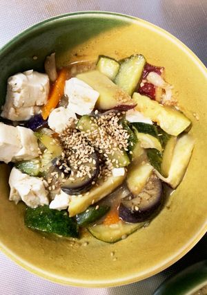 野菜たっぷり酸味スープ炒め味春雨炒め煮-レシピのメイン写真