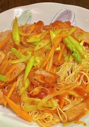 そうめんイタリアーノ?-レシピのメイン写真