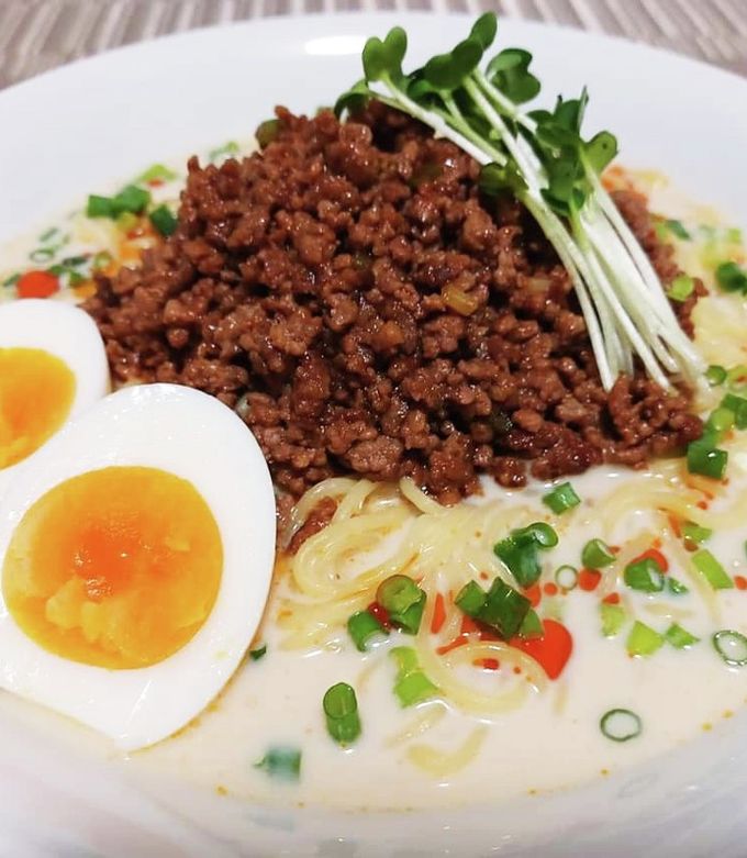 超簡単！肉味噌たっぷり豆乳冷やし担々麺！-レシピのメイン写真