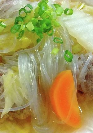 簡単☆肉団子のスープ↭↭♪-レシピのメイン写真