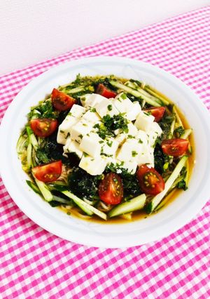 大葉香る♪ヘルシー冷やしラーメン-レシピのメイン写真