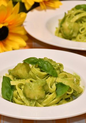あの夏のルカ ジェノベーゼパスタ再現-レシピのメイン写真