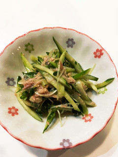 きゅうりとツナの和え物-レシピのメイン写真