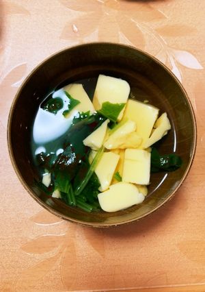 たまご豆腐のすまし汁-レシピのメイン写真