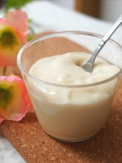 レンジで!豆乳と米粉のカスタードクリーム-レシピのメイン写真