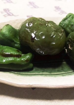 超簡単！！焼くだけで美味しいピーマン焼き-レシピのメイン写真