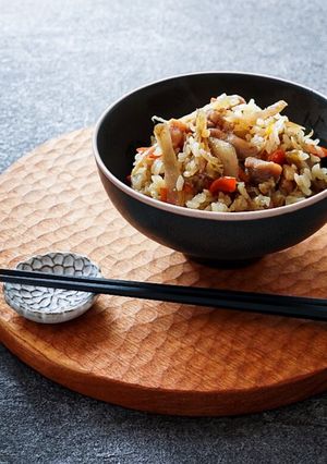 鶏ごぼうごはん-レシピのメイン写真