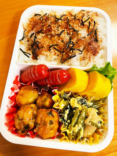 肉団子の和風あんかけ弁当②(覚え書き)-レシピのメイン写真