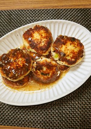 ヨウサマの減塩おからハンバーグ-レシピのメイン写真
