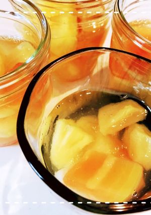 レンジとフルーツ缶で簡単！フルーツゼリー-レシピのメイン写真