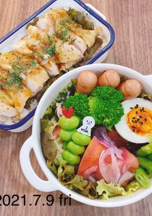 男子高校生お弁当★051-レシピのメイン写真