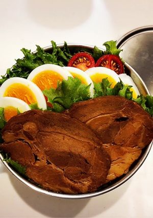 のっけ弁当2021.07.09つけ麺-レシピのメイン写真