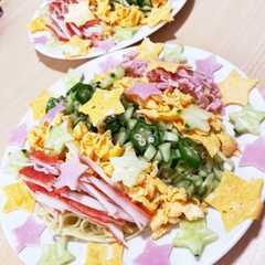 รูปของ 七夕☆冷やし中華☆(そうめん)