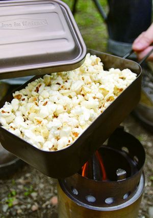 メスティンで作るポップコーン-レシピのメイン写真
