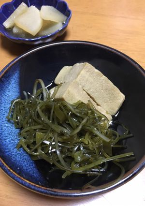 高野豆腐と切り昆布の煮物☆-レシピのメイン写真