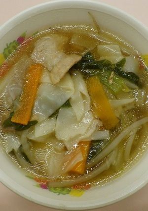 ワンタンスープ　★宇都宮学校給食-レシピのメイン写真
