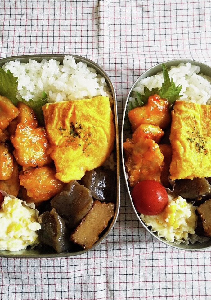 高校生 息子と娘のお弁当 6-レシピのメイン写真