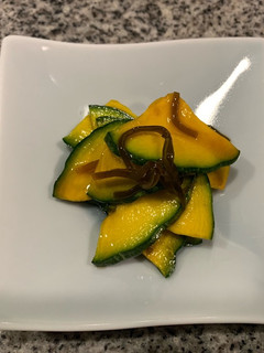 【簡単作り置き】サラダかぼちゃの昆布和え-レシピのメイン写真