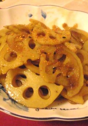 レンコンのきんぴら-レシピのメイン写真