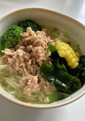 ツナの冷やし塩ラーメン-レシピのメイン写真
