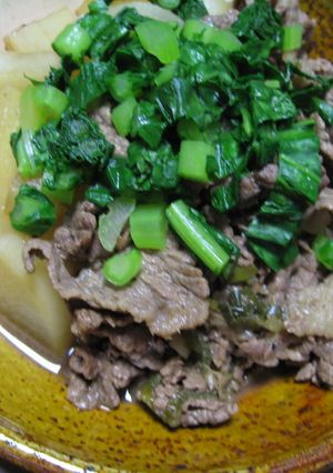 牛バラ薄切り肉と大根の炒め煮✿-レシピのメイン写真