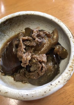 おふくろの味☆牛肉とナスの煮物☆-レシピのメイン写真