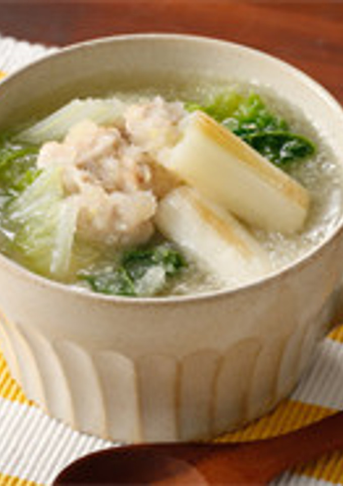 香ばし長ねぎと大根みぞれスープ-レシピのメイン写真