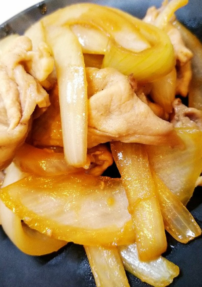 定番！豚肉と玉ねぎの甘タレ炒め-レシピのメイン写真