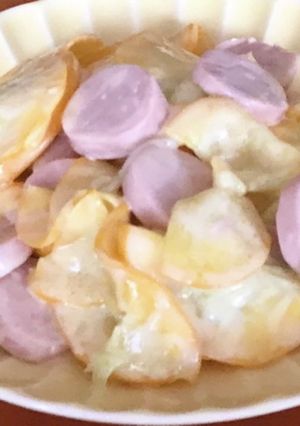 副菜♡ズッキーニと魚肉ソーセージのサラダ-レシピのメイン写真