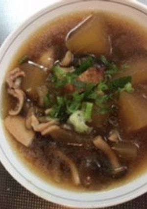 冬瓜スープ(しょうゆ味)-レシピのメイン写真