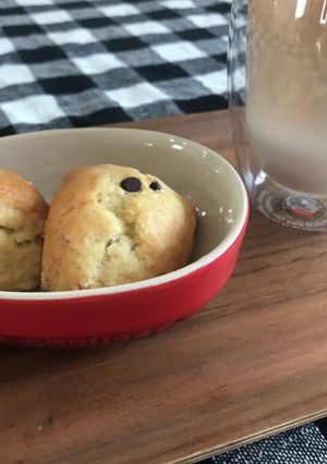 バター無しHMで簡単バナナチョコスコーン-レシピのメイン写真