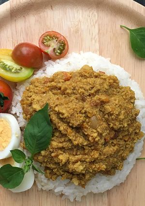 バイタミックスで高野豆腐のキーマカレー-レシピのメイン写真