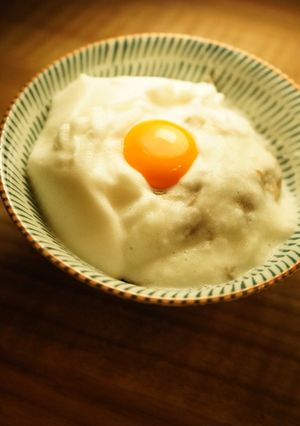泡立てて麺にかけるだけ！とろろの淡雪そば-レシピのメイン写真