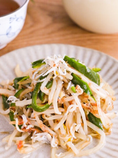 レンジだけであと一品!もやしピーマン-レシピのメイン写真
