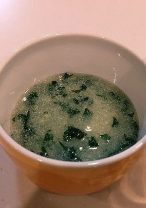 （離乳食メモ）小松菜と高野豆腐のトロ煮-レシピのメイン写真