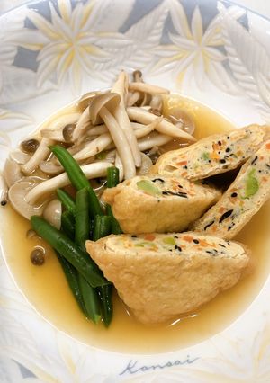 三色野菜いなり-レシピのメイン写真