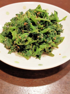 つる菜の胡麻和え-レシピのメイン写真