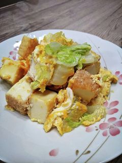 ☆超簡単☆厚揚げと白菜の卵とじ☆-レシピのメイン写真